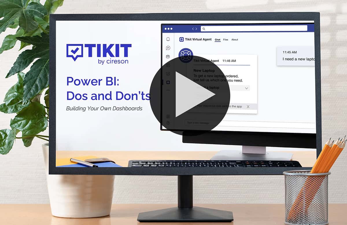 Power BI Reporting for Tikit webinar